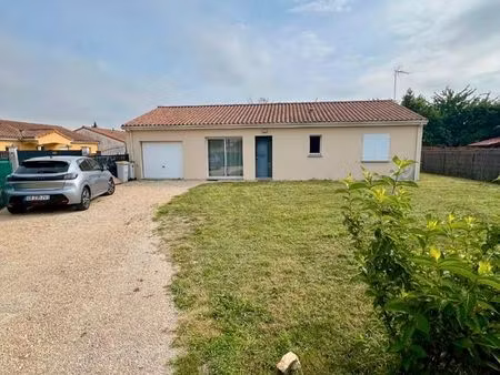 maison récente plain-pied 86m² - 655m2 de terrain