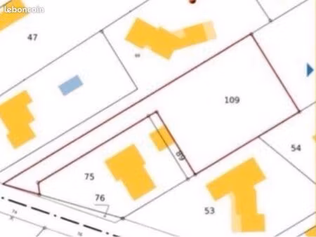 terrain plat constructible 1649m2