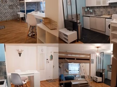 studio meublé 30 m² avec garage – lille la madeleine – 600