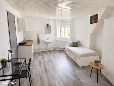 chambre meublée avec kitchenette + cuisine commune – mons-en-barœul / lille