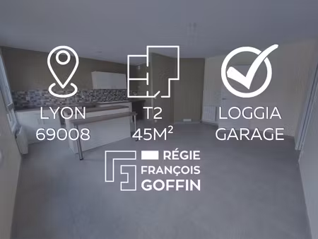appartement t2 - balcon - garage