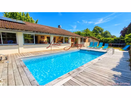 maison de plain-pied t4 avec piscine jardin et garage au haillan