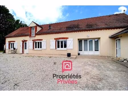 chevillon sur huillard (45700) - longère rénovée 130 m² habitables - 4 chambres - terrain 