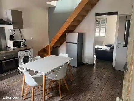 duplex meublé 66 m² avec mezzanine & espace bureau – proche gare et tramway