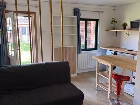charmant studio 20m² avec jardin