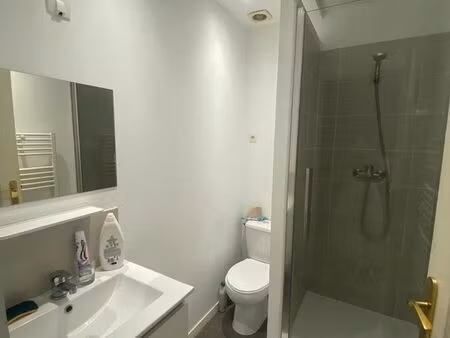 studio meublé 25m² refait à neuf  lumineux  calme  proximité métro