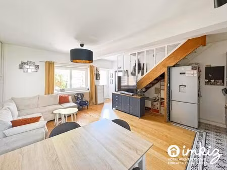 triplex 83 m² au sol avec jardin et 2 parkings