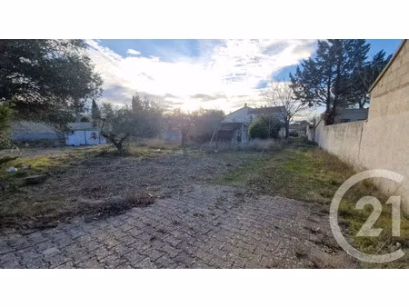 vente terrain à batir 297 m² à vergèze (30310)  146 000 €