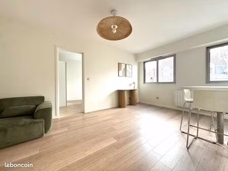 bel appartement t2 - rénové et meublé - 40 m² | marcq-en-barœul (croisé laroche)