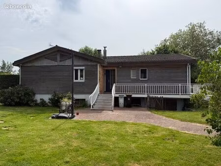 maison ossature bois 120 m² sur 6 150 m² de terrain