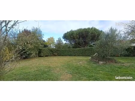 terrain constructible a vendre
