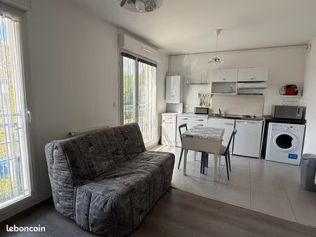 studio premium 27m² avec parking privé - proche chr/campus jules verne