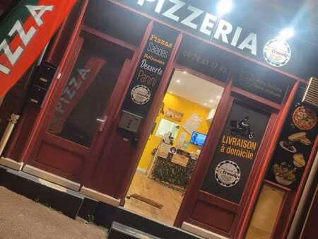 fond de commerce pizzeria