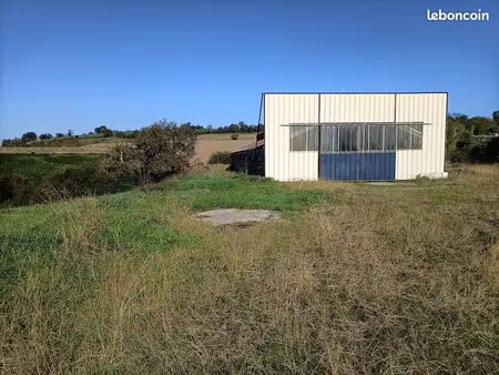 hangar 620 m² et terrain 8000 m²