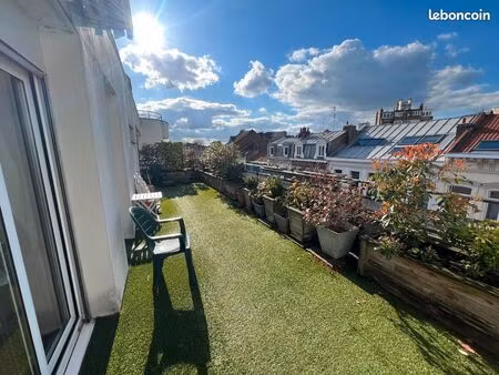 description t4/5 lumineux – terrasse 40 m² – parking sous-sol - résidence sécurisée philip