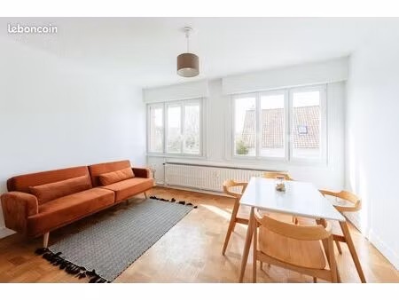 a louer appartement meublé 67m2 marcq en baroeul plouich calmette