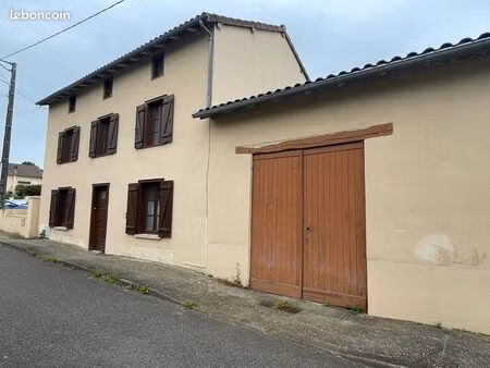 grande maison de 99 59 m²  rue de la caraque à aixe sur vienne - 4 chambres  grange  jardi
