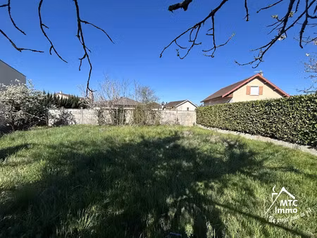vente terrain 422 m² à tignieu-jameyzieu (38230)  109 000 €