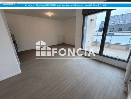 appartement 3 pièces 64 m²
