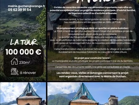 maison à rénover - la tour