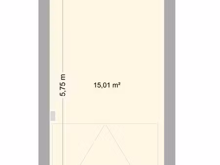garage box fermé sécurisé de 15 m² – carnon plage (résidence sun city)