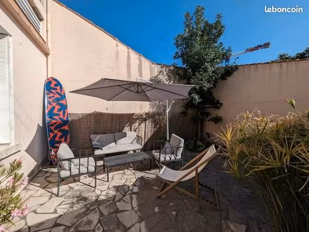 appartement t2 avec terrasse  quartier lafond la rochelle