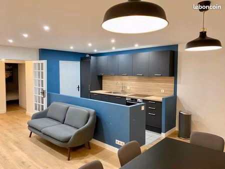 lille centre : magnifique appartement t4 meublé de 83m²
