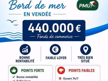 fonds de commerce tabac presse