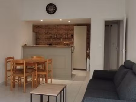 appartement meublé rdc centre ville