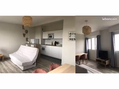 studio meublé rénové -32 m2