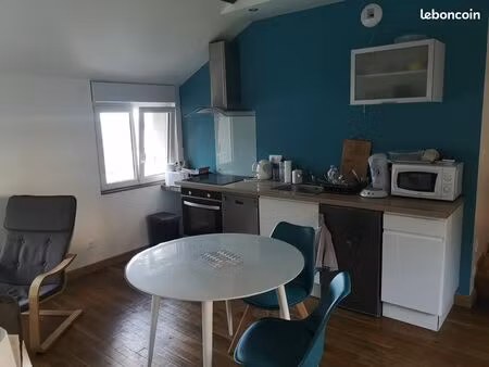 2 pièces guéret – proche hôpital – idéal étudiant ifsi (dispo 01.07.2026)