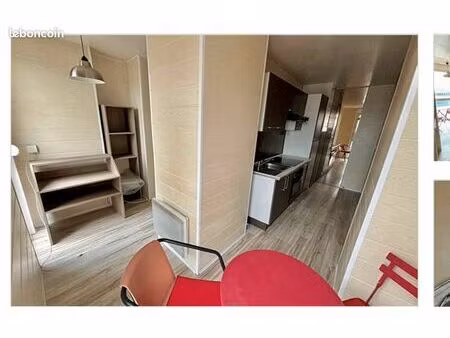 ◊ à louer – studio meublé – boulogne-sur-mer  quai gambetta – proche université saint-loui