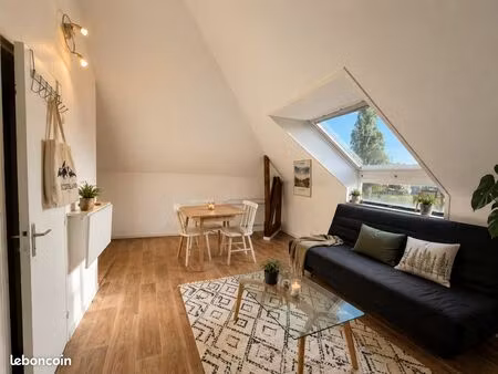 studio 1 pièce 17m² meublé et rénové - proximité immédiate université beaulieu