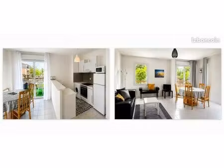 trespoey – superbe t2 meublé lumineux avec terrasse et parking