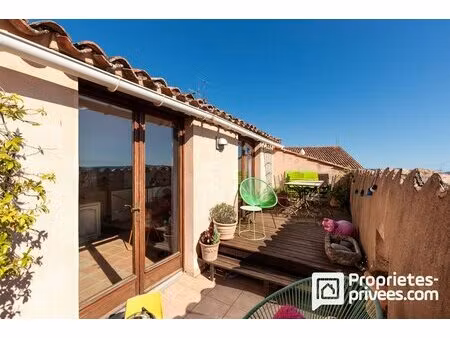 maison de village avec terrasse et magnifique vue dégagée