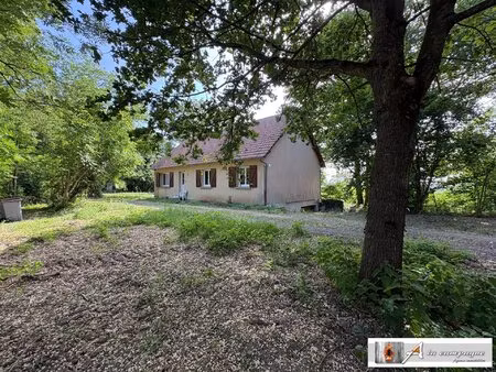 pavillon de plain-pied dans un cadre de verdure