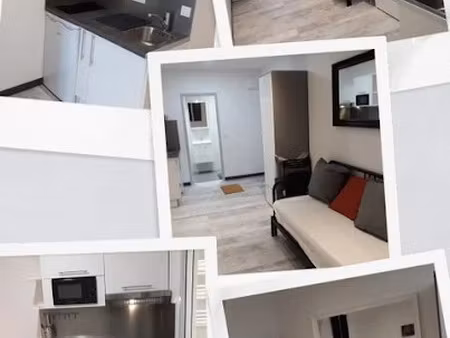 location meublée appartement 1 pièce 20 m² à tulle (19000)  465 €