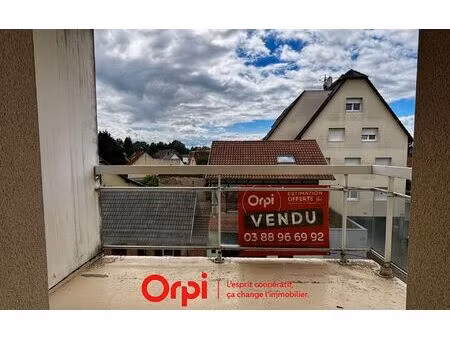 appartement erstein 65.3 m² t-3 à vendre  154 000 €