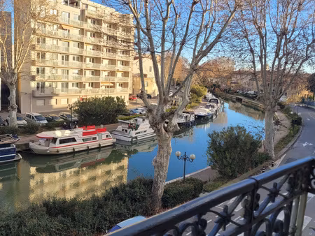 magnifique t2 bis avec vue sur le quai - narbonne