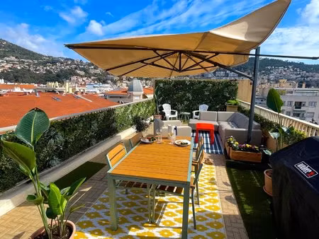 location 3p meublée - nice riquier / tnl / à saisir :