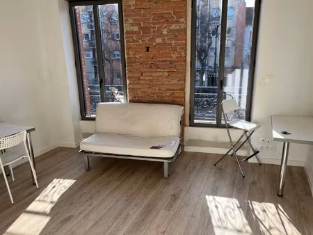 location appartement 1 pièce 22 m² à toulouse (31200)