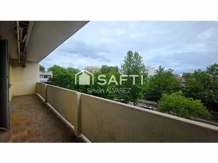 appartement t3/t4 de 74 m²  avec cave et stationnement  matabiau
