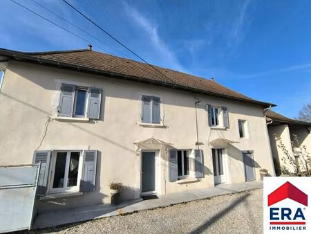 maison de charme à veyrins-thuellin : 6 pièces  4 chambres  poêle à granulés et terrain xx