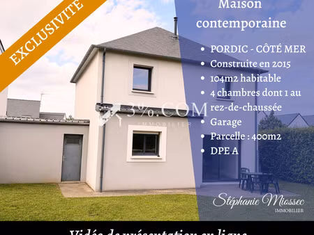 maison contemporaine dpe a entre bourg et mer