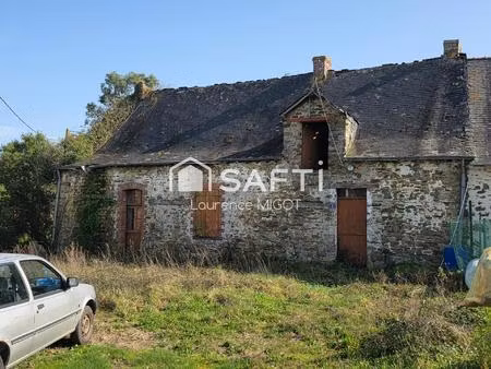 bâtisse en pierre à rénover au calme