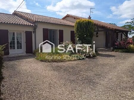 belle propriété calme avec terrasse et garage pouvant accueil des vacanciers en maison d'h