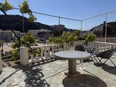 villa entre ville et campagne avec vue exceptionnelle à bonifacio