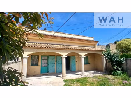 maison t3 plain-pied + jardin de 80m2 - 34400 lunel-viel