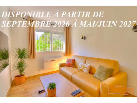 location meublée appartement 1 pièce 16 m² à antibes (06600)  720 €