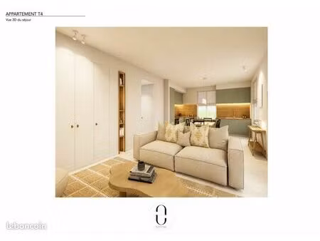 appartement 4 pièces 80 m²